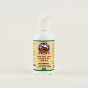 Huile de saumon sauvage d'Alaska Grizzly pour Chien et Chat
