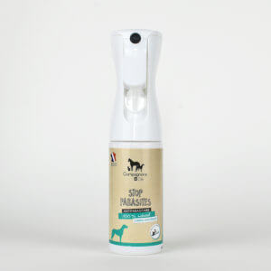 Brumisateur stop parasites tiques puces acariens chien