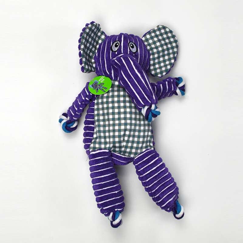 Peluche kong floppy knots en corde pour chien