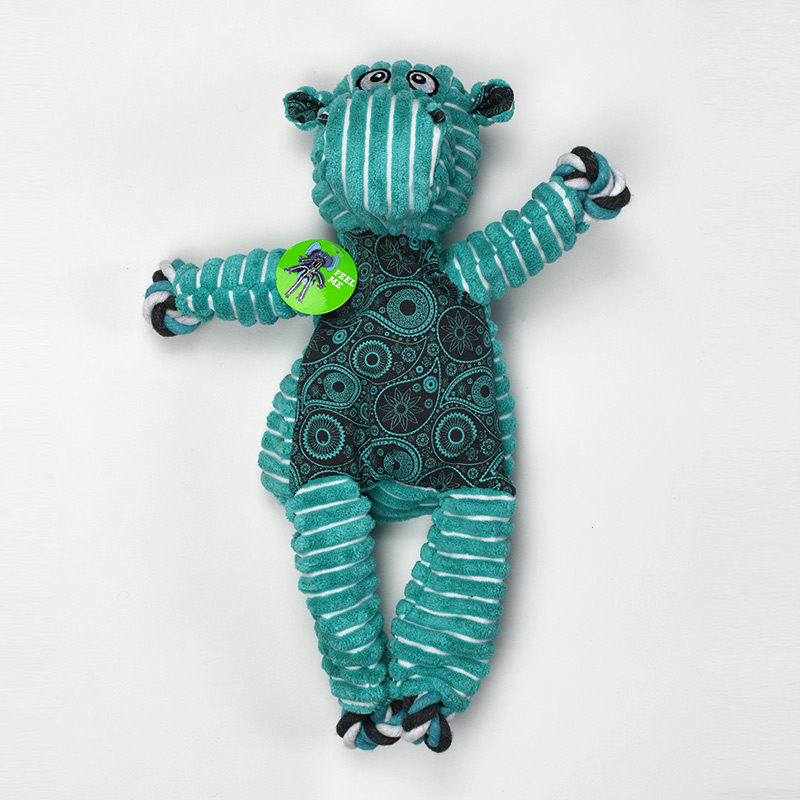 Peluche kong floppy knots en corde pour chien