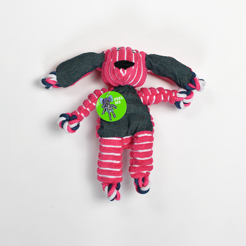 Peluche kong floppy knots en corde pour chien