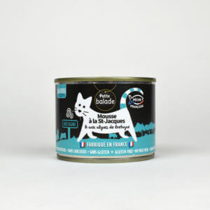 Mousse à la Saint Jacques pour chat