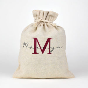 Pochette personnalisée pour chien chat lapin